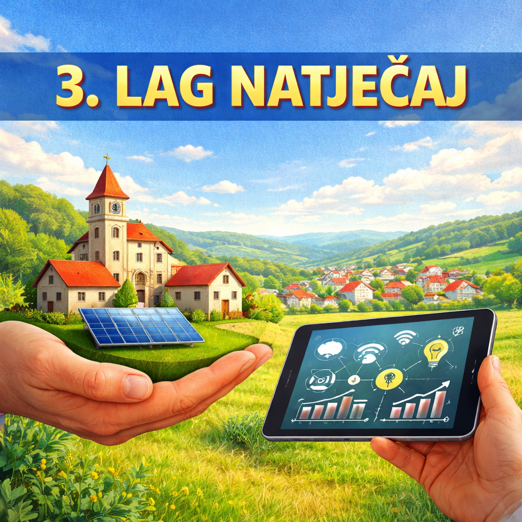 Objavljen 3. LAG natječaj za provedbu intervencije 2.1. “Potpora razvoju male infrastrukture, dodatnih sadržaja, usluga i multisektorske suradnje LAG područja” 