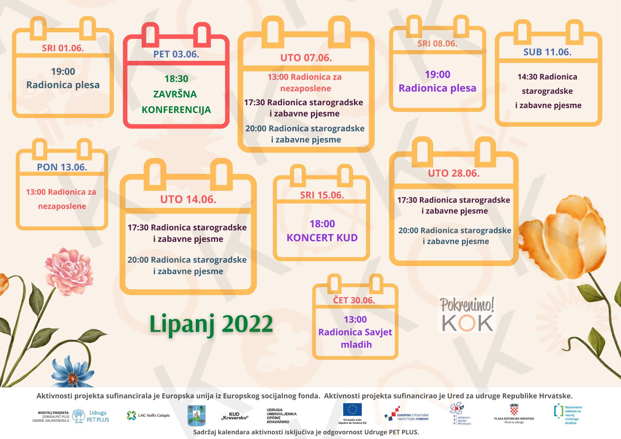 KOK kalendar 6 2022